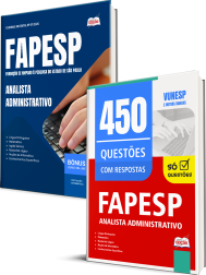 Capa Combo FAPESP 2026 - Analista Administrativo