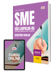 Capa Apostila Prefeitura de São Leopoldo - RS 2026 - Secretário Escolar