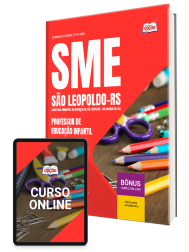Capa Apostila Prefeitura de São Leopoldo - RS 2026 - Professor de Educação Infantil