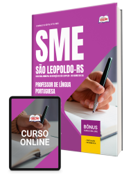 Capa Apostila Prefeitura de São Leopoldo - RS 2026 - Professor de Língua Portuguesa
