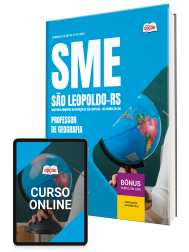 Capa Apostila Prefeitura de São Leopoldo - RS 2026 - Professor de Geografia