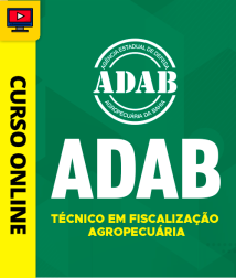 Capa Curso ADAB - Técnico em Fiscalização Agropecuária