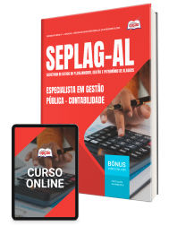 Capa Apostila SEPLAG-AL 2026 - Contabilidade