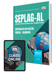 Capa Apostila SEPLAG-AL 2026 - Geografia