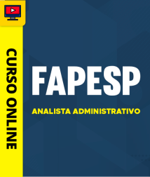 Capa Curso FAPESP - Analista Administrativo