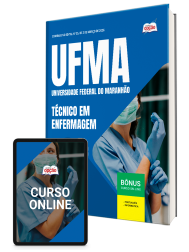 Capa Apostila UFMA 2026 - Técnico em Enfermagem