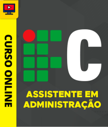 Capa Curso IFC - Assistente em Administração