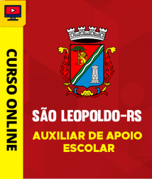 Capa Curso Prefeitura de São Leopoldo - RS - Auxiliar de Apoio Escolar
