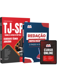 Capa Apostila TJ-SP 2026 - Escrevente Técnico Judiciário