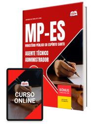Capa Apostila MP-ES 2026 - Agente Técnico - Administrador