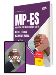 Capa Apostila MP-ES 2026 - Agente Técnico - Assistente Social
