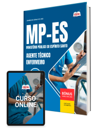 Capa Apostila MP-ES 2026 - Agente Técnico - Enfermeiro