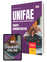 Capa Apostila UNIFAE 2026 - Agente Administrativo