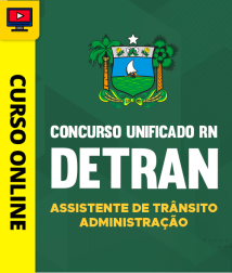 Capa Concurso Unificado RN 2026 - DETRAN - Assistente de Trânsito - Administração
