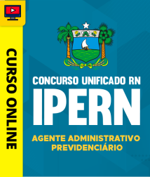 Capa Concurso Unificado RN 2026 - IPERN - Agente Administrativo Previdenciário