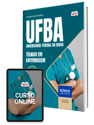 Capa Apostila UFBA 2026 - Técnico em Enfermagem