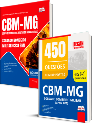 Capa Combo CBM-MG 2026 - Soldado Bombeiro Militar (CFSd BM)
