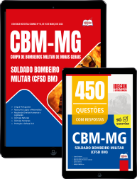 Capa Combo CBM-MG 2026 - Soldado Bombeiro Militar (CFSd BM)