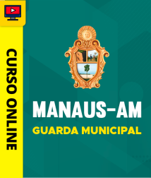Capa Curso Prefeitura de Manaus - AM 2026 - Guarda Municipal
