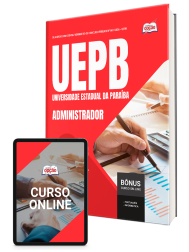 Capa Apostila UEPB 2026 - Administrador