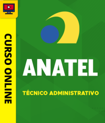 Capa Curso ANATEL - Técnico Administrativo