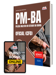 Capa Apostila PM-BA 2026 - Oficial (CFO)