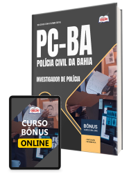 Capa Apostila PC-BA 2026 - Investigador de Polícia