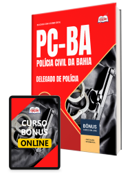 Capa Apostila PC-BA 2026 - Delegado de Polícia