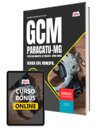 Capa Apostila Prefeitura de Paracatu - MG 2026 - Guarda Civil Municipal