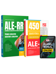 Capa Combo ALE-RR 2026 - Técnico Legislativo - Assistente Legislativo
