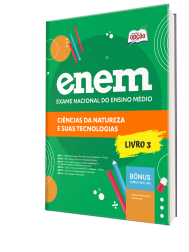 Capa Apostila ENEM 2026 - Volume 3 - Ciências da Natureza e suas Tecnologias