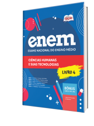 Capa Apostila ENEM 2026 - Volume 4 - Ciências Humanas e suas Tecnologias