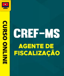 Capa Curso CREF-MS 2026 - Agente de Fiscalização