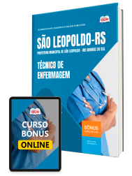 Capa Apostila Prefeitura de São Leopoldo - RS 2026 - Técnico de Enfermagem