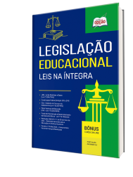 Capa Apostila LDB 2026 - Legislação Educacional