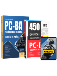 Capa Combo PC-BA 2026 - Escrivão de Polícia