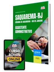 Capa Apostila Câmara de Saquarema-RJ 2026 - Assistente Administrativo