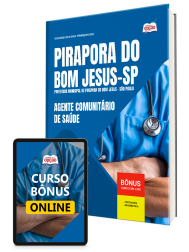 Capa Apostila Prefeitura de Pirapora do Bom Jesus-SP 2026 - Agente Comunitário de Saúde