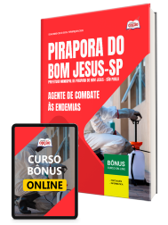 Capa Apostila Prefeitura de Pirapora do Bom Jesus-SP 2026 - Agente de Combate às Endemias