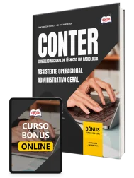 Capa Apostila CONTER 2026 - Assistente Operacional/Administrativo Geral