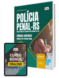 Capa Apostila Polícia Penal-RS 2026 - Analista da Polícia Penal - Ciências Contábeis