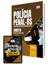 Capa Apostila Polícia Penal-RS 2026 - Analista da Polícia Penal - Direito