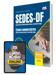 Capa Apostila SEDES-DF 2026 - Técnico Administrativo
