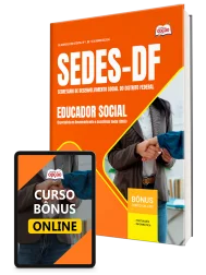 Capa Apostila SEDES-DF 2026 - Especialista em Desenvolvimento e Assistência Social (EDAS) - Educador Social
