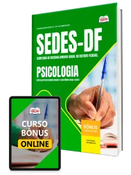 Capa Apostila SEDES-DF 2026 - Especialista em Desenvolvimento e Assistência Social (EDAS) - Psicologia