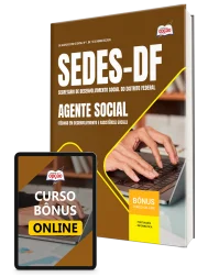 Capa Apostila SEDES-DF 2026 - Agente Social