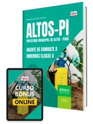 Capa Apostila Prefeitura de Altos-PI 2026 - Agente de Combate a Endemias Classe A
