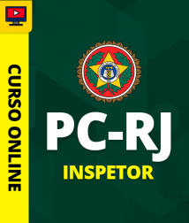 Capa Curso Completo PC-RJ - Inspetor de Polícia