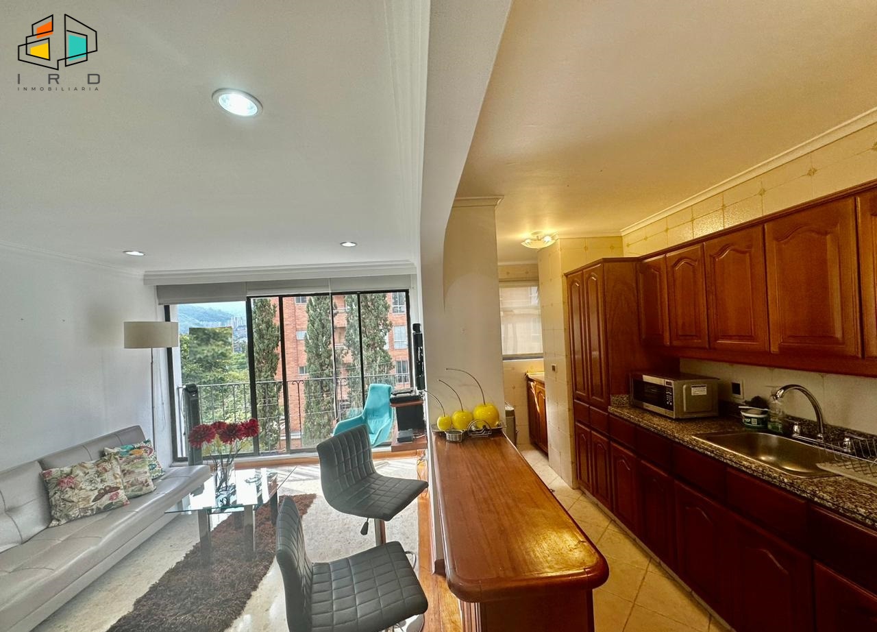 Apartaestudio en arriendo en La Aguacatala, Medellín, 52 m² · foto 5 de 23
