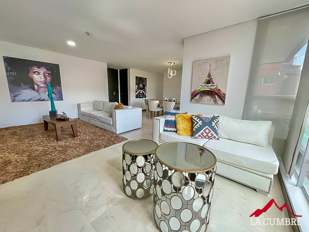 Apartamento de 3 alcobas en arriendo en Santa Maria De Los Angeles, Medellín, 130 m² · foto 4 de 12